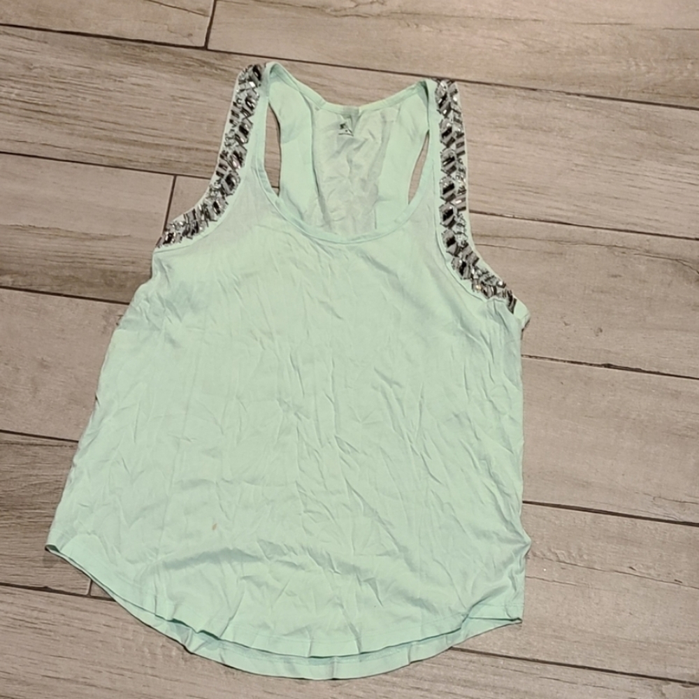 🍦Hi Line jeweled Racerback tank🪅